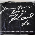 H07. Karl Lagerfeld scarf with original tag. 
